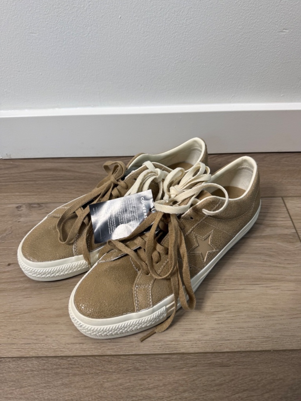 NWT Converse One Star Pro Snake Suede Khaki Men 10.5 Women 12 - Picture 3 of 7